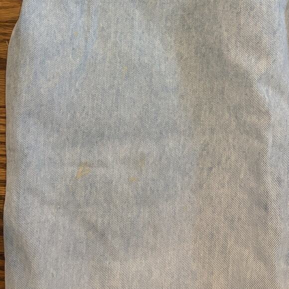 VTG 1990s Todays News Bib Denim Blue Jean Pant Overalls Womens 30x33 Light Wash - Picture 4 of 7